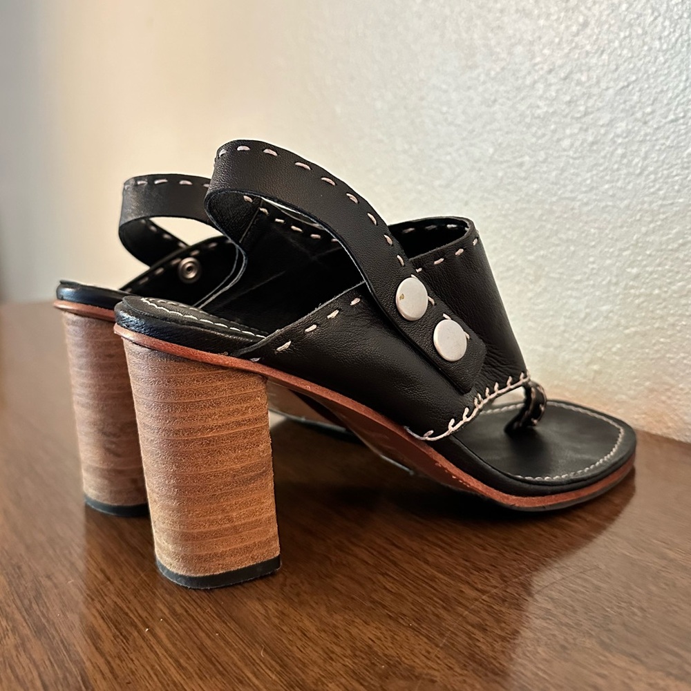 Leather Heeled Sandals